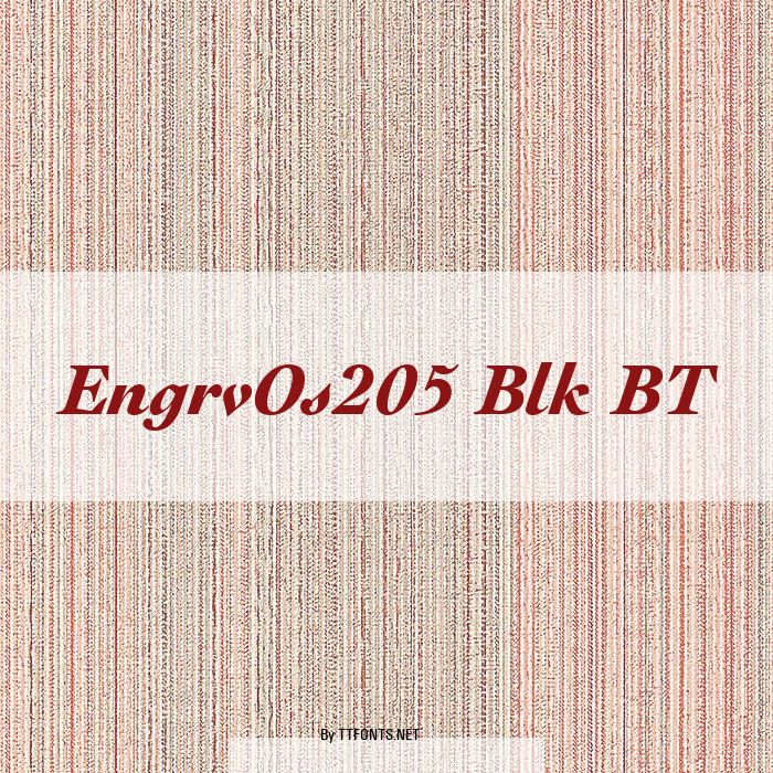 EngrvOs205 Blk BT example